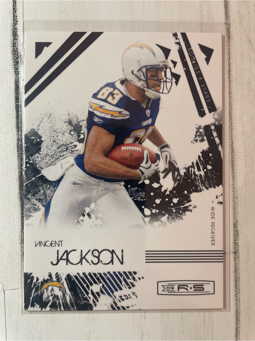 2009 Donruss Rookies and Stars Football Card #82 Vincent Jackson